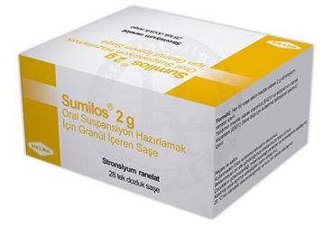 SUMILOS 2 G ORAL SUSPANSIYON HAZIRLAMAK ICIN GRANUL ICEREN 28 SASE