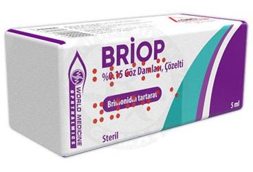 BRIOP %0,15 GOZ DAMLASI, COZELTI (5 ML)