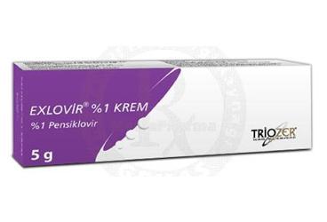 EXLOVIR %1 KREM 5 GRAM