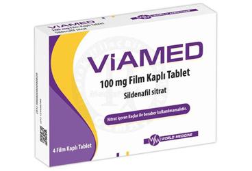 VIAMED 100 MG FILM KAPLI TABLET (4 TABLET)