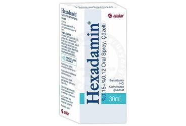 HEXADAMIN ORAL SPREY