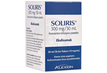 SOLIRIS 300 MG/30 ML KONSANTRE INFUZYON COZELTISI (1 FLAKON)