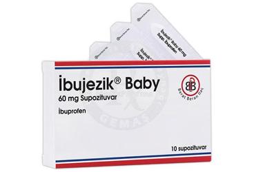 IBUJEZIK BABY 60 MG SUPOZITUVAR (10 ADET)