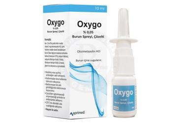 OXYGO %0,05 BURUN SPREYI, COZELTI