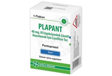 PLAPANT 40 MG IV ENJEKSIYONLUK COZELTI ICIN LIYOFILIZE TOZ ICEREN 1 FLAKON