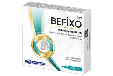 BEFIXO IM ENJEKSIYONLUK COZELTI (5 AMPUL)