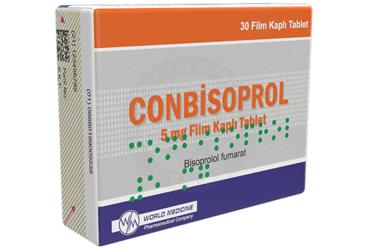 CONBİSOPROL 5 MG FİLM KAPLI TABLET (30 TABLET)