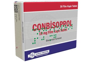CONBİSOPROL 10 MG FİLM KAPLI TABLET (30 TABLET)