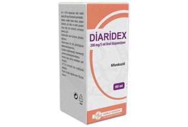 DIARIDEX 200 MG/5 ML ORAL SUSPANSIYON (60 ML)