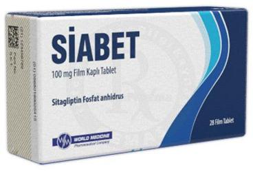 SIABET 100 MG FILM KAPLI TABLET (28 ADET)