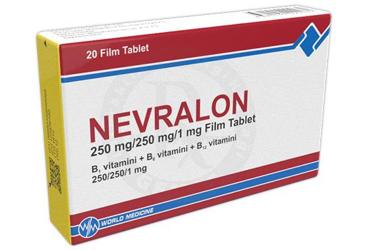 NEVRALON 250 MG / 250 MG / 1 MG FILM TABLET (20 TABLET)