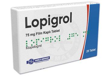 LOPIGROL 75 MG FILM KAPLI TABLET (28 TABLET)