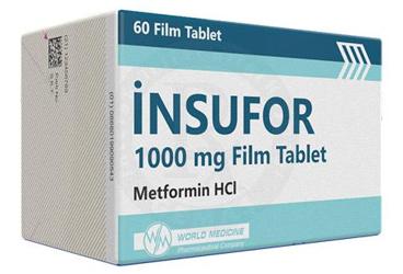 INSUFOR 1000 MG FILM TABLET (60 TABLET)