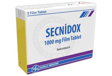 SECNIDOX 1000 MG FILM TABLET (2 FILM TABLET)