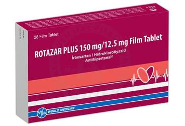 ROTAZAR PLUS 150MG/12.5MG FILM TABLET (28 TABLET)