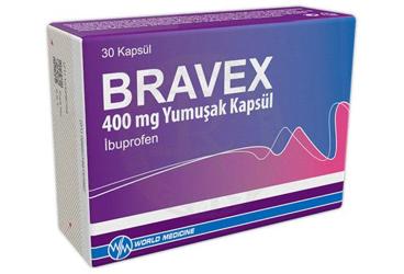BRAVEX 400 MG YUMUSAK KAPSUL (30 KAPSUL)