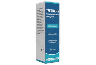 TEKANAFIN %1 DERIYE UYGULANACAK SPREY, COZELTI (20 ML)