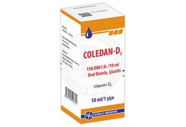 COLEDAN 15000 IU/ML ORAL DAMLA 10 ML