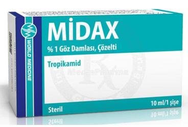MIDAX %1 GOZ DAMLASI, COZELTI (10 ML)