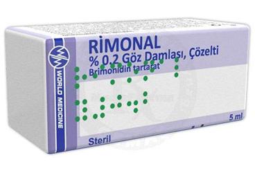 RIMONAL % 0.2 GOZ DAMLASI, COZELTI (1 SISE)
