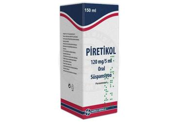 PIRETIKOL 120 MG/5ML ORAL SUSPANSIYON