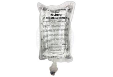 LAFLEKS IZOLIFE-M %5 DEKSTROZ SOLUSYONU 500 ML(SETLI)