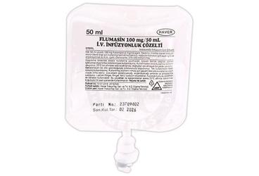 FLUMASIN 100 MG/ 50 ML IV INFUZYONLUK COZELTI