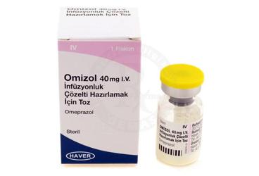 OMIZOL 40 MG I.V. INFUZYONLUK COZELTI HAZIRLAMAK ICIN TOZ (1 ADET)