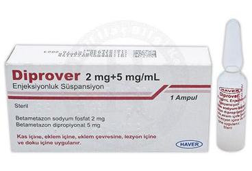 DIPROVER 2 MG + 5 MG/ML ENJEKSIYONLUK SUSPANSIYON