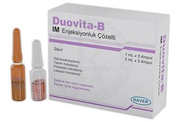 DUOVITA-B IM ENJEKSIYONLUK COZELTI