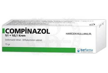 COMPINAZOL %1 + %0,1 KREM (15 GRAM)