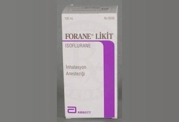 FORANE % 99.9 INHALASYON COZELTISI