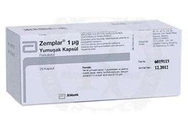 ZEMPLAR 1 MCG 28 YUMUSAK KAPSUL