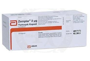 ZEMPLAR 2 MCG 28 YUMUSAK KAPSUL