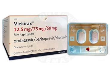 VIEKIRAX 12,5/75/50 MG 56 FILM KAPLI TABLET