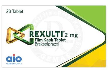 REXULTI 2 MG FILM KAPLI TABLET (28 ADET)
