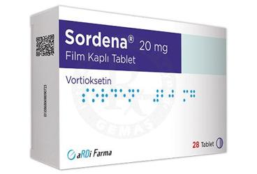 SORDENA 20 MG FILM KAPLI TABLET (28 TABLET)