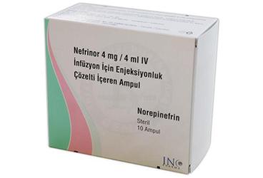 NEFRINOR 4 MG/4 ML IV INF. ICIN ENJ.COZ.ICEREN 10 AMPUL