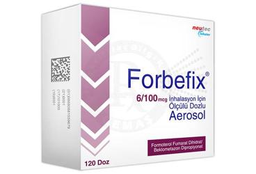 FORBEFIX 6/100 MCG INHALASYON COZELTISI