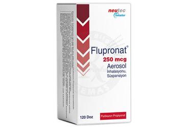 FLUPRONAT 250 MCG AEROSOL INHALASYONU, SUSPANSİYON 120 DOZ