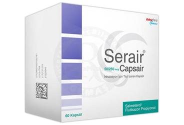 SERAIR 50/250 MCG CAPSAIR INHALASYON ICIN TOZ ICEREN 60 KAPSUL