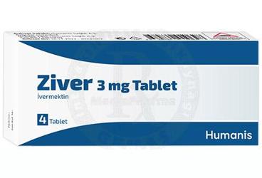 ZIVER 3 MG TABLET (4 ADET)