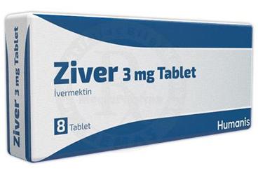 ZİVER 3 MG TABLET (8 TABLET)