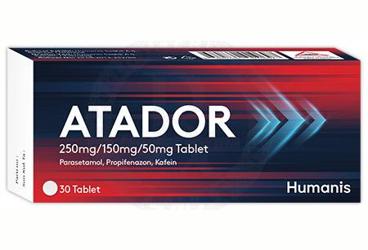 ATADOR 250 MG/150 MG/50 MG TABLET (30 TABLET) 