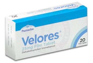 VELORES 25 MG FILM KAPLI TABLET (20 FILM KAPLI TABLET)