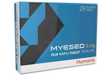 MYESED 5 MG FILM KAPLI TABLET (28 TABLET)