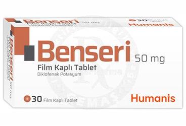 BENSERI 50 MG FILM KAPLI TABLET (30 TABLET)
