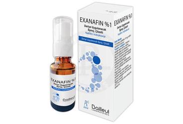 EXANAFIN %1 DERIYE UYGULANACAK SPREY, COZELTI (20 ML) 