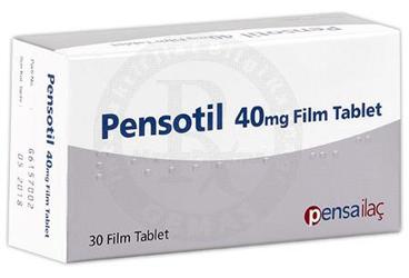 PENSOTIL 40 MG 30 FILM TABLET