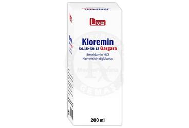 KLOREMIN %0,15+%0,12 GARGARA (200 ML)